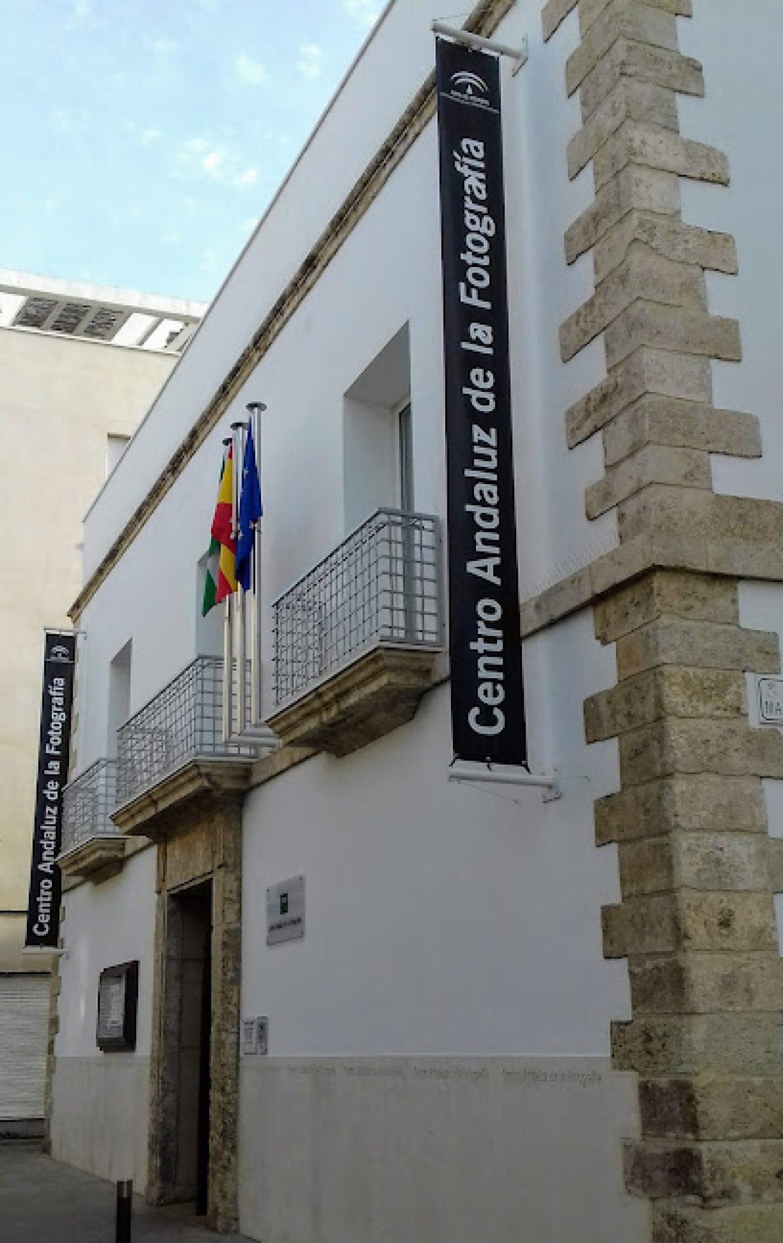 Fachada del Centro Andaluz de la Fotografía, en Almería