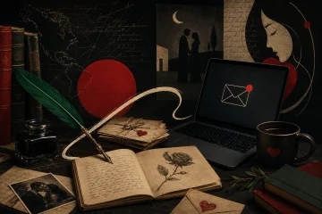 Y bendito sea tu vientre, ensayo sobre el amor y las cartas en la era del e-mail