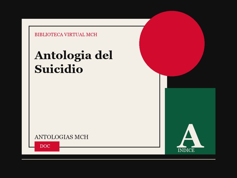 Portada de Antologia del Suicidio