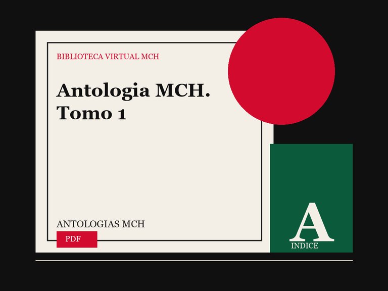Portada de Antologia MCH. Tomo 1