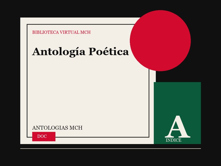 Portada de Antología Poética