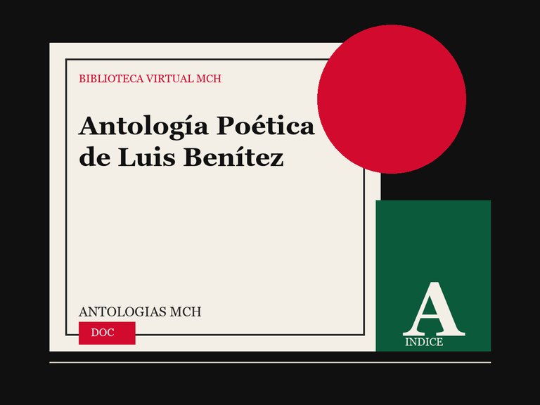 Portada de Antología Poética de Luis Benítez