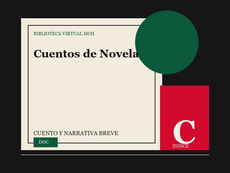 Portada de Cuentos de Novela