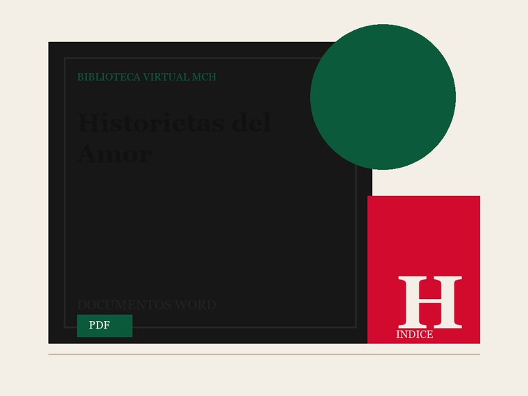 Portada de Historietas del Amor